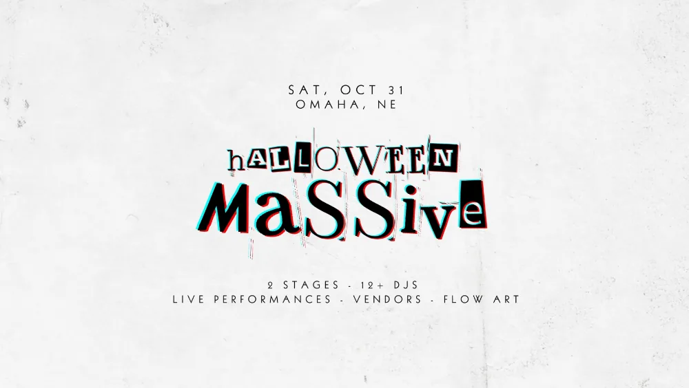 Halloween Massive — event flyer
