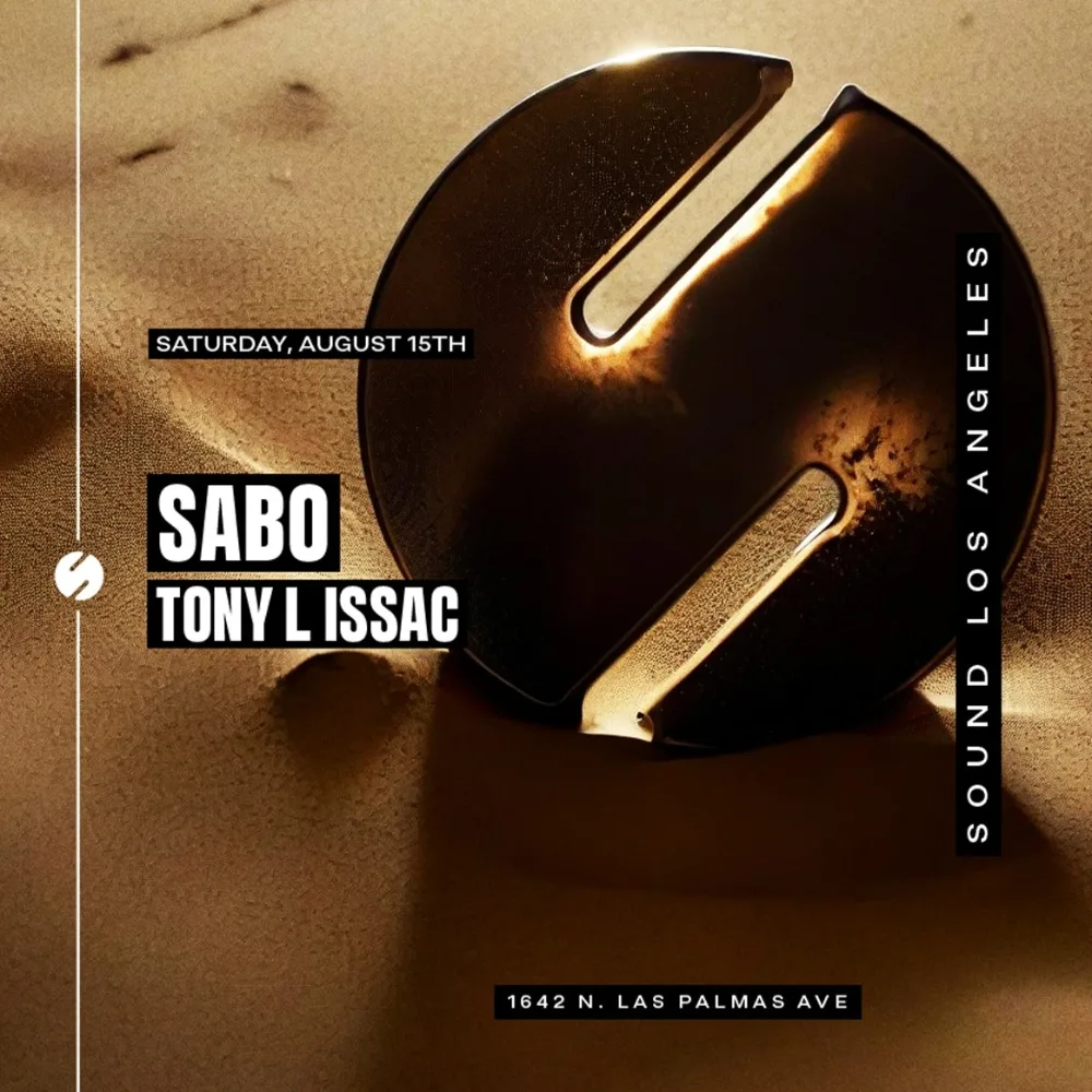 Sabo — event flyer