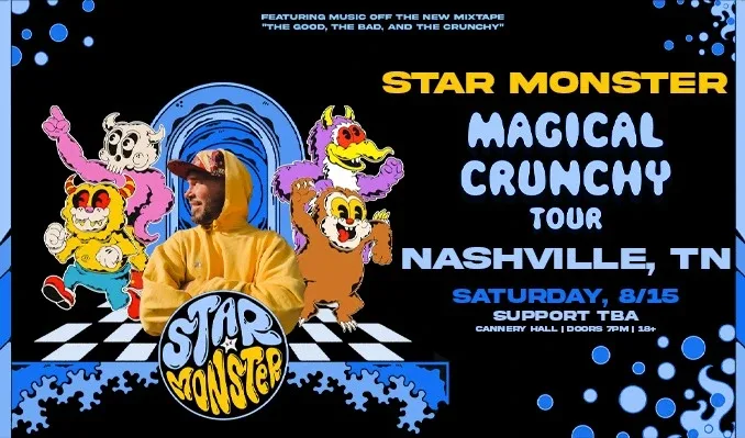 Star Monster, Shizz Lo, Blake Gay, 2NDWIND — event flyer