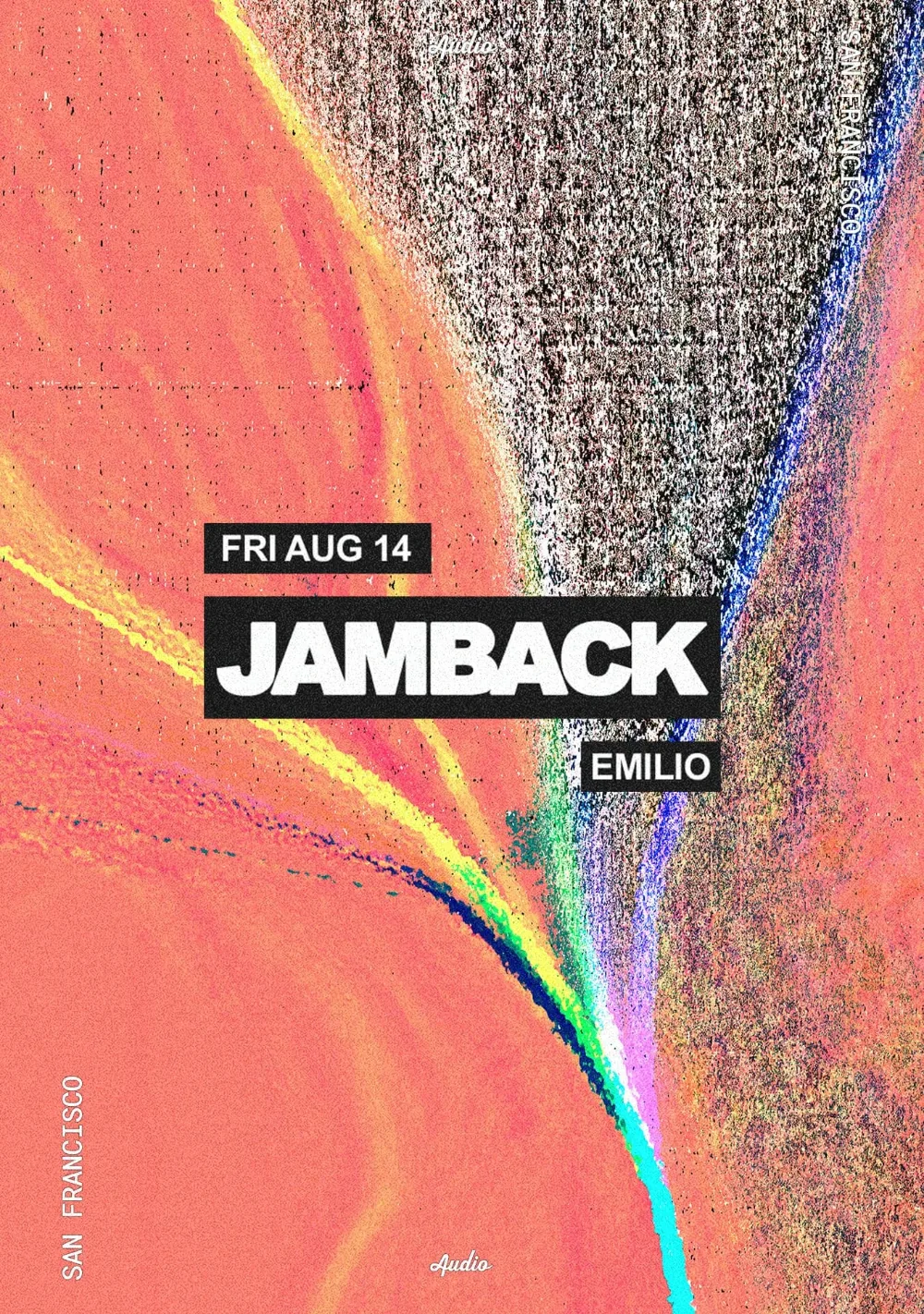 Jamback, emilio — event flyer