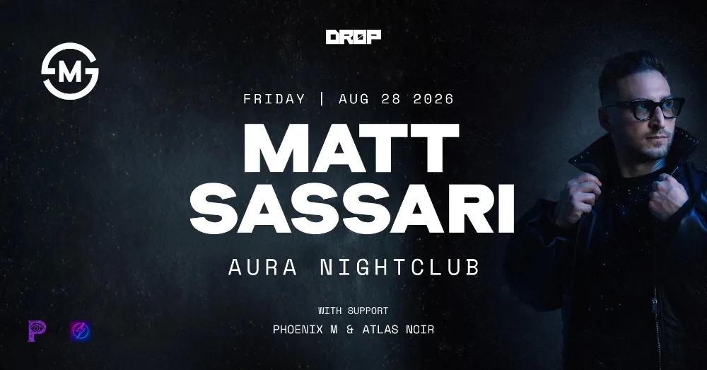 Matt Sassari — event flyer