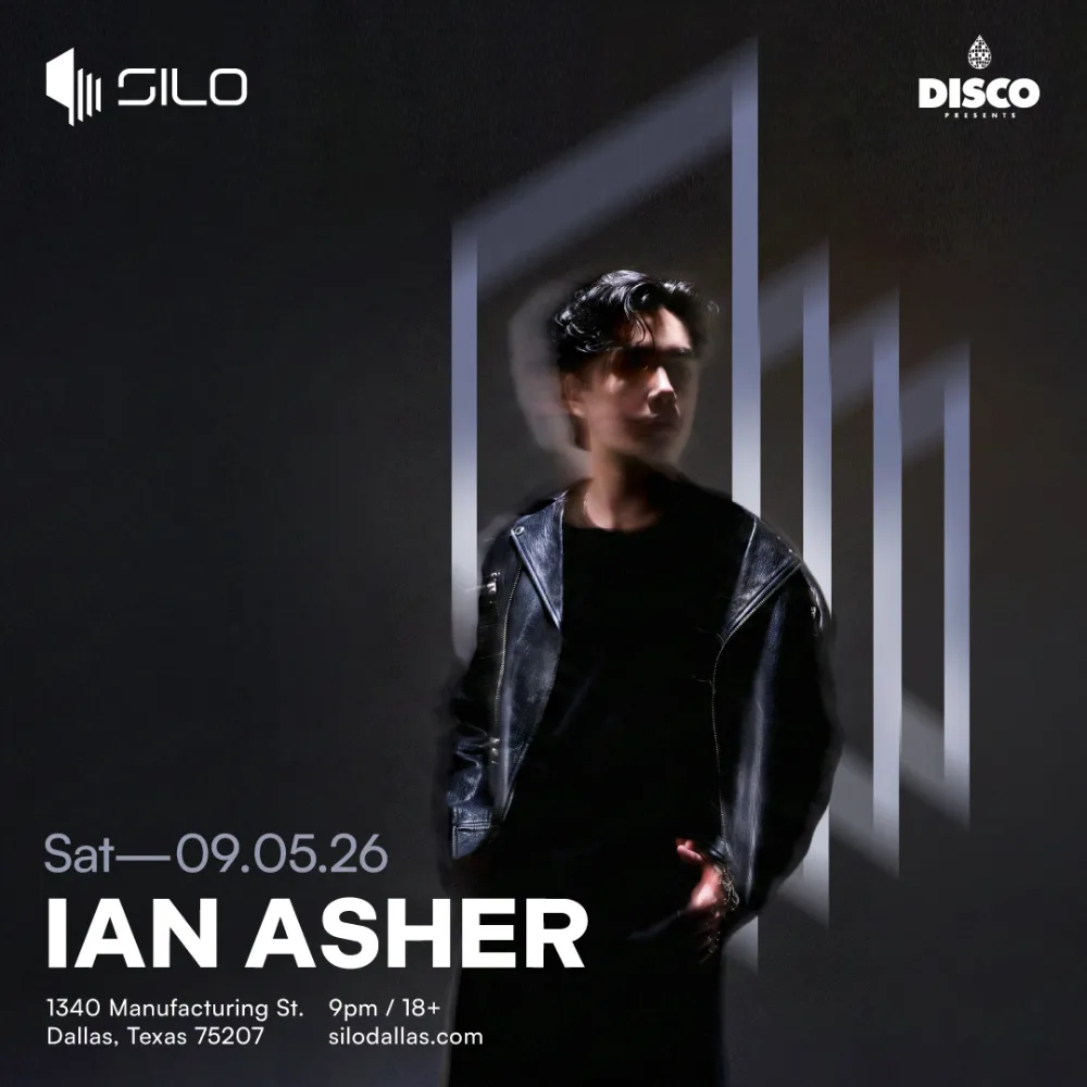 Ian Asher — event flyer