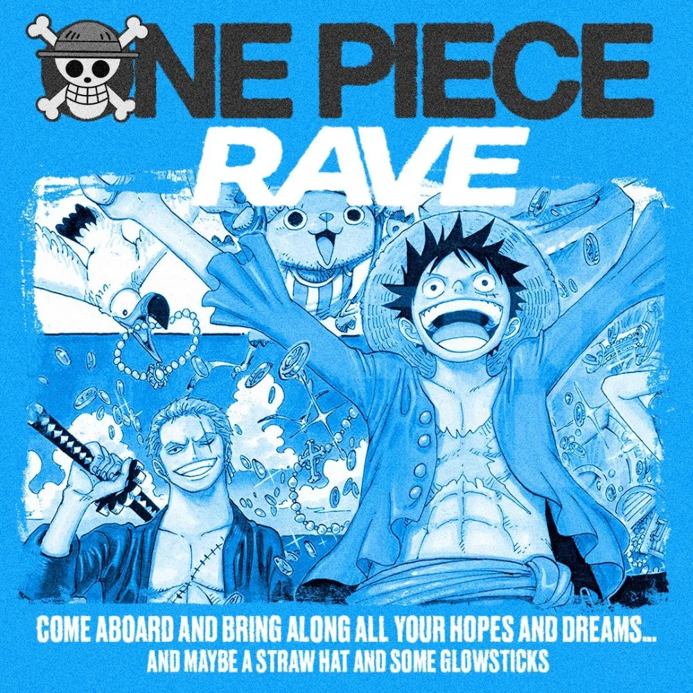 One Piece Rave — event flyer