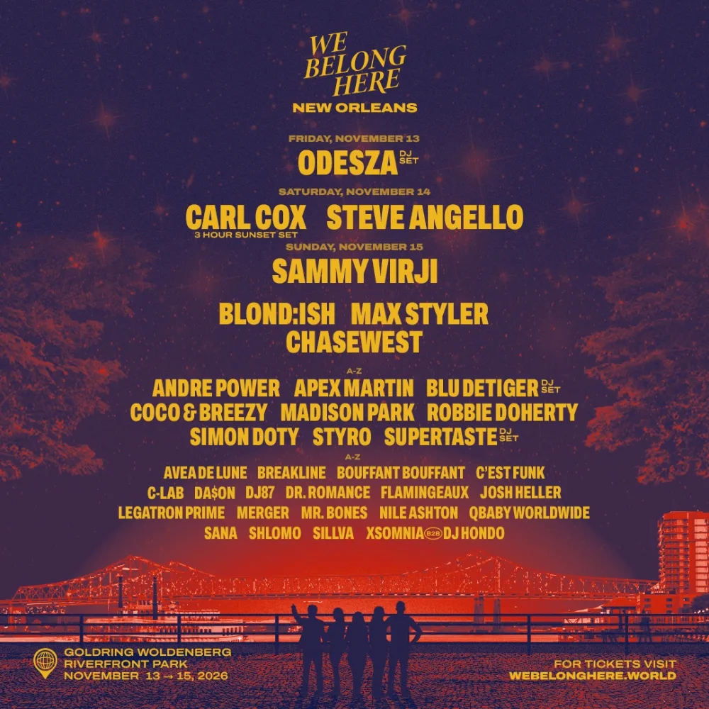 We Belong Here - New Orleans — event flyer