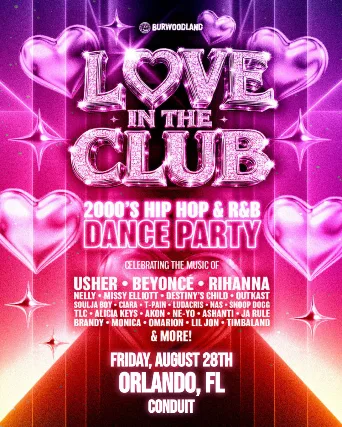 Love In The Club — event flyer