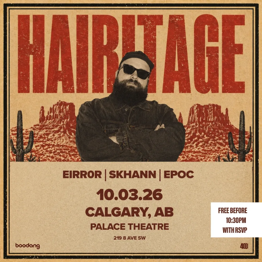 Hairitage — event flyer