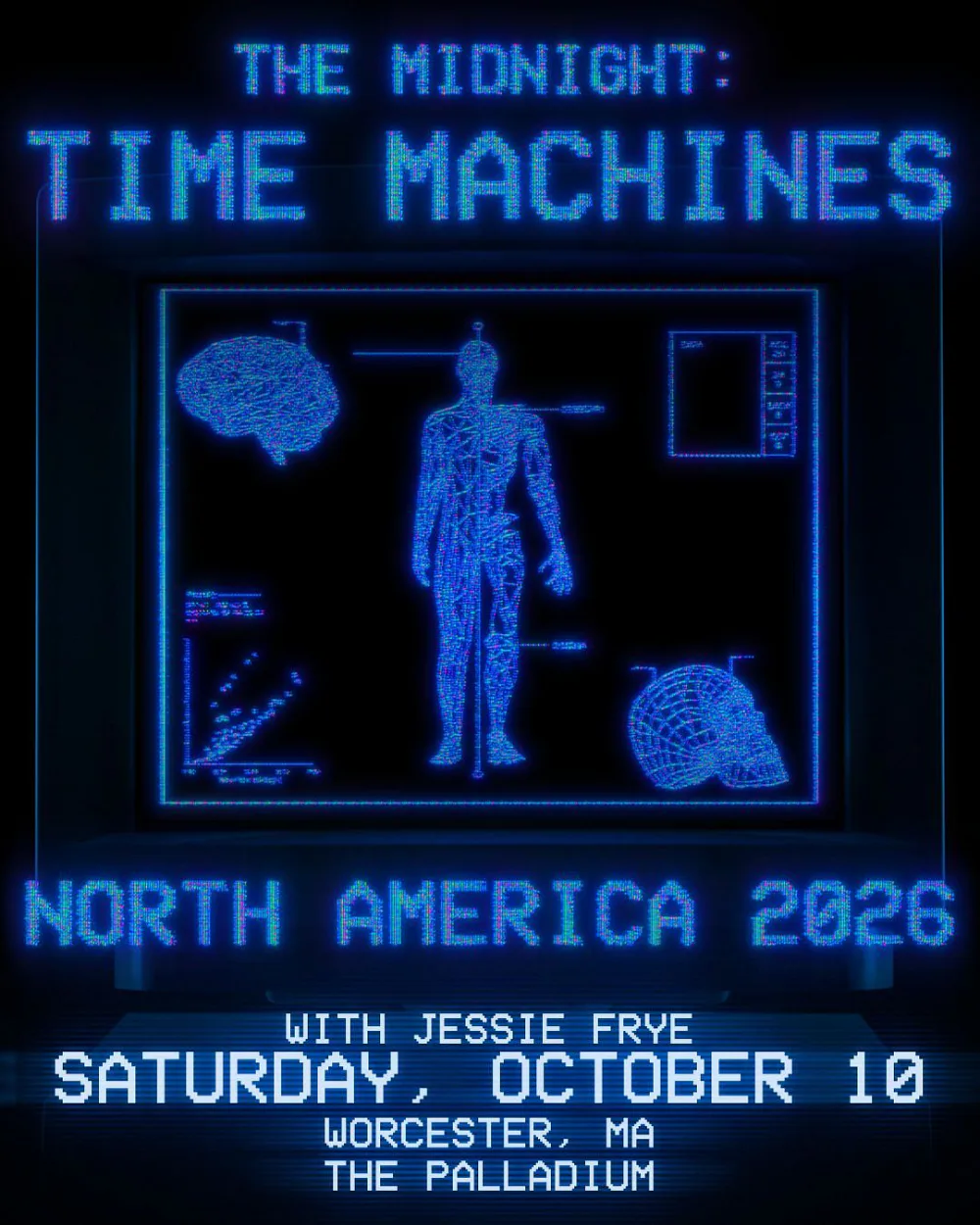 The Midnight — event flyer