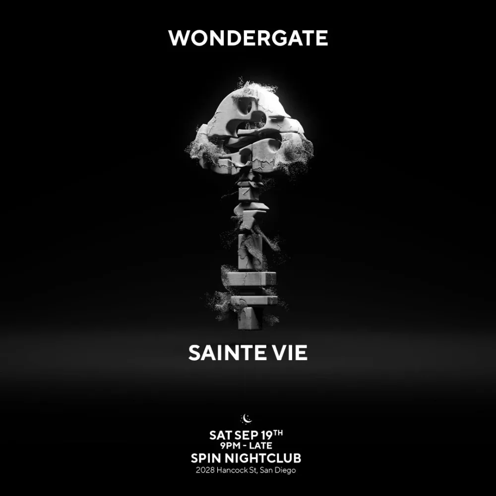 WONDERGATE Presents — event flyer