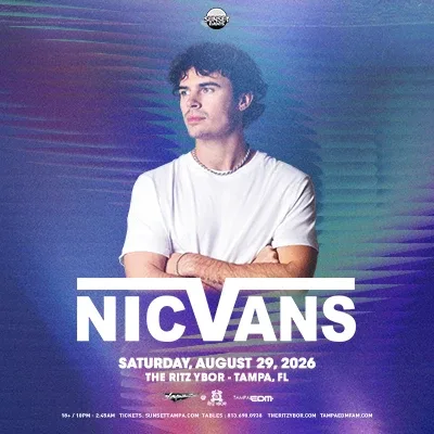Nic Vans — event flyer