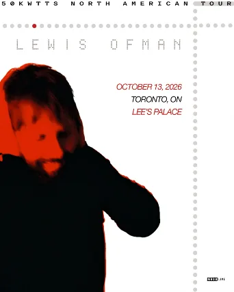 Lewis OfMan — event flyer
