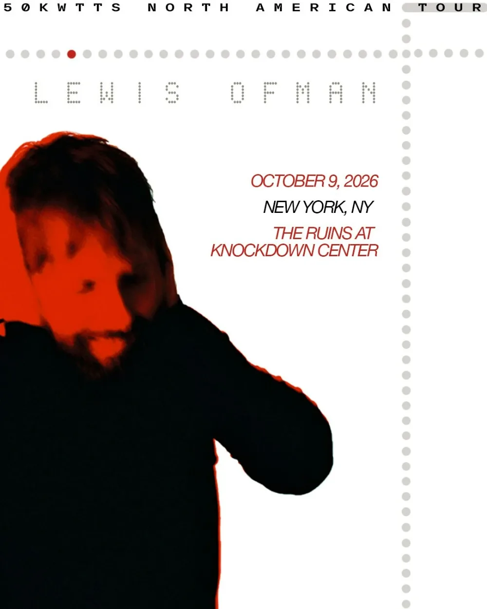 Lewis OfMan — event flyer