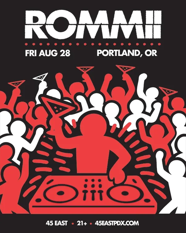 Rommii — event flyer