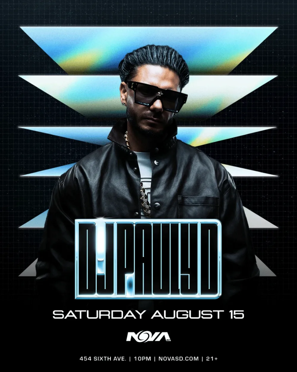 DJ Pauly D — event flyer