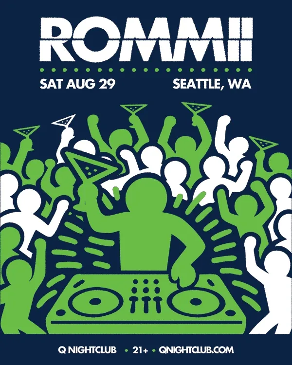 Rommii — event flyer