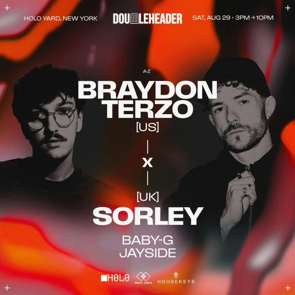 Braydon Terzo, baby-g — event flyer