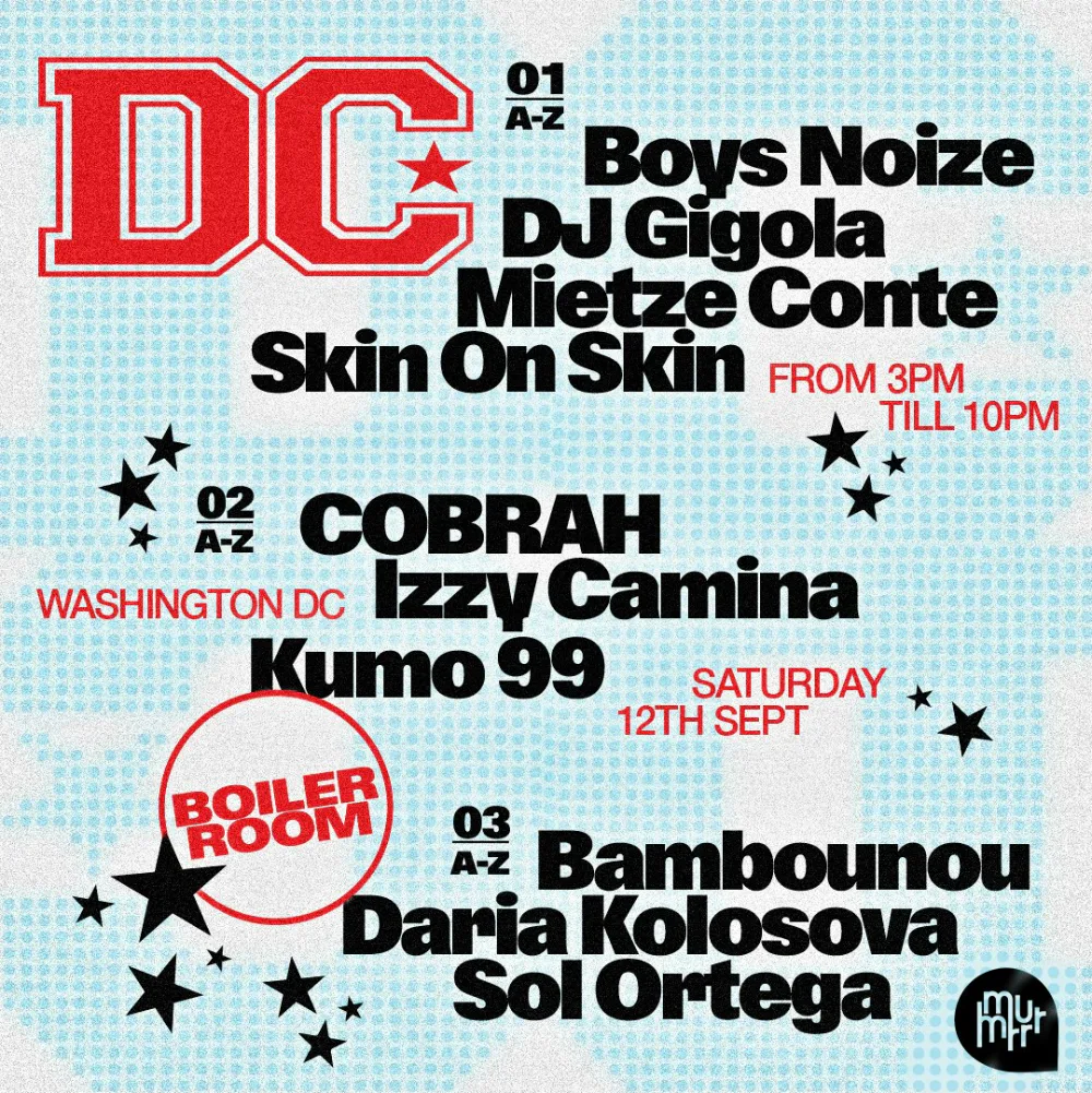 Boiler Room — event flyer