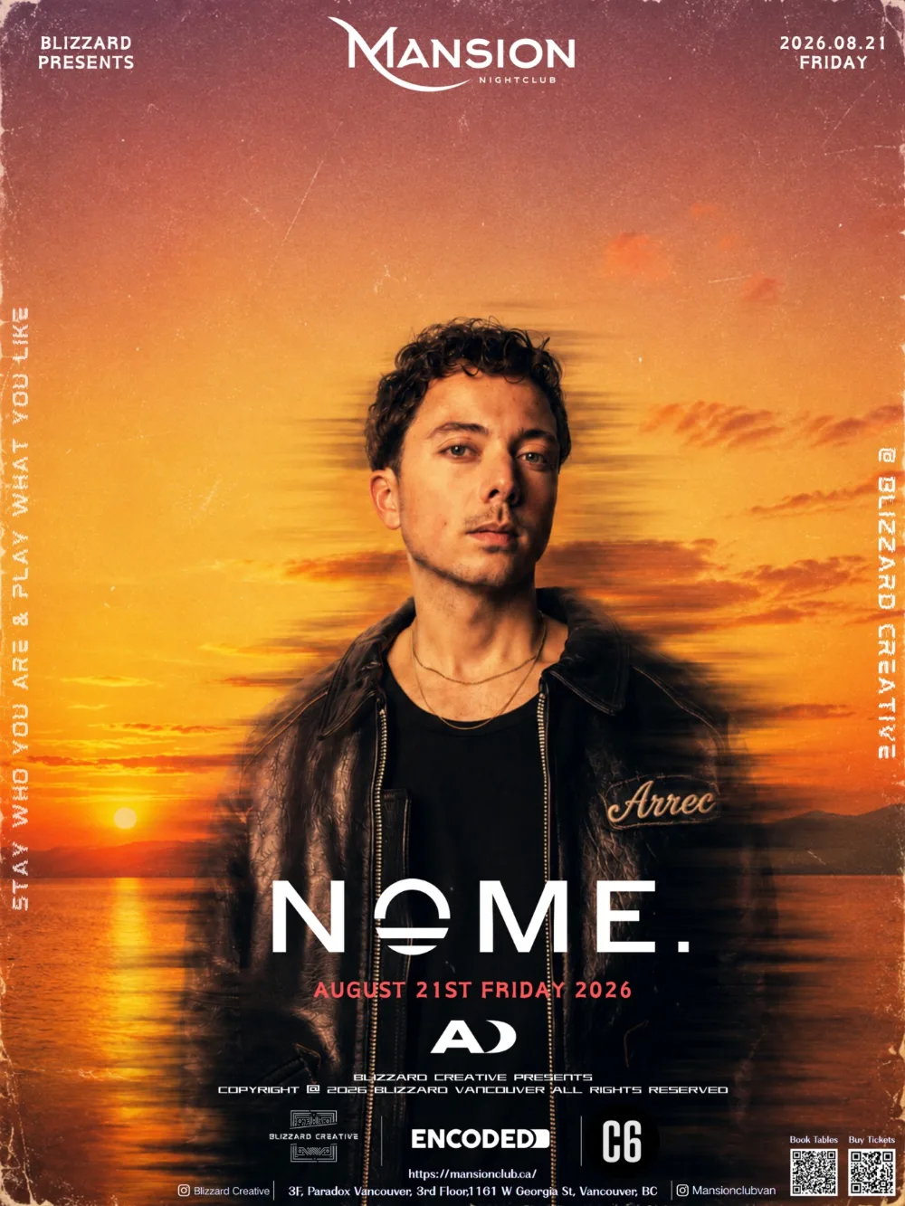 NOME. — event flyer