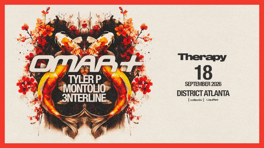Omar+ — event flyer