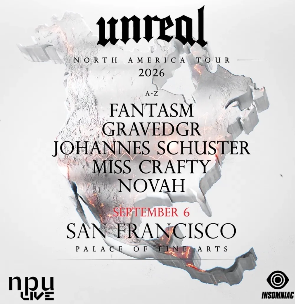 Unreal Germany SF — event flyer