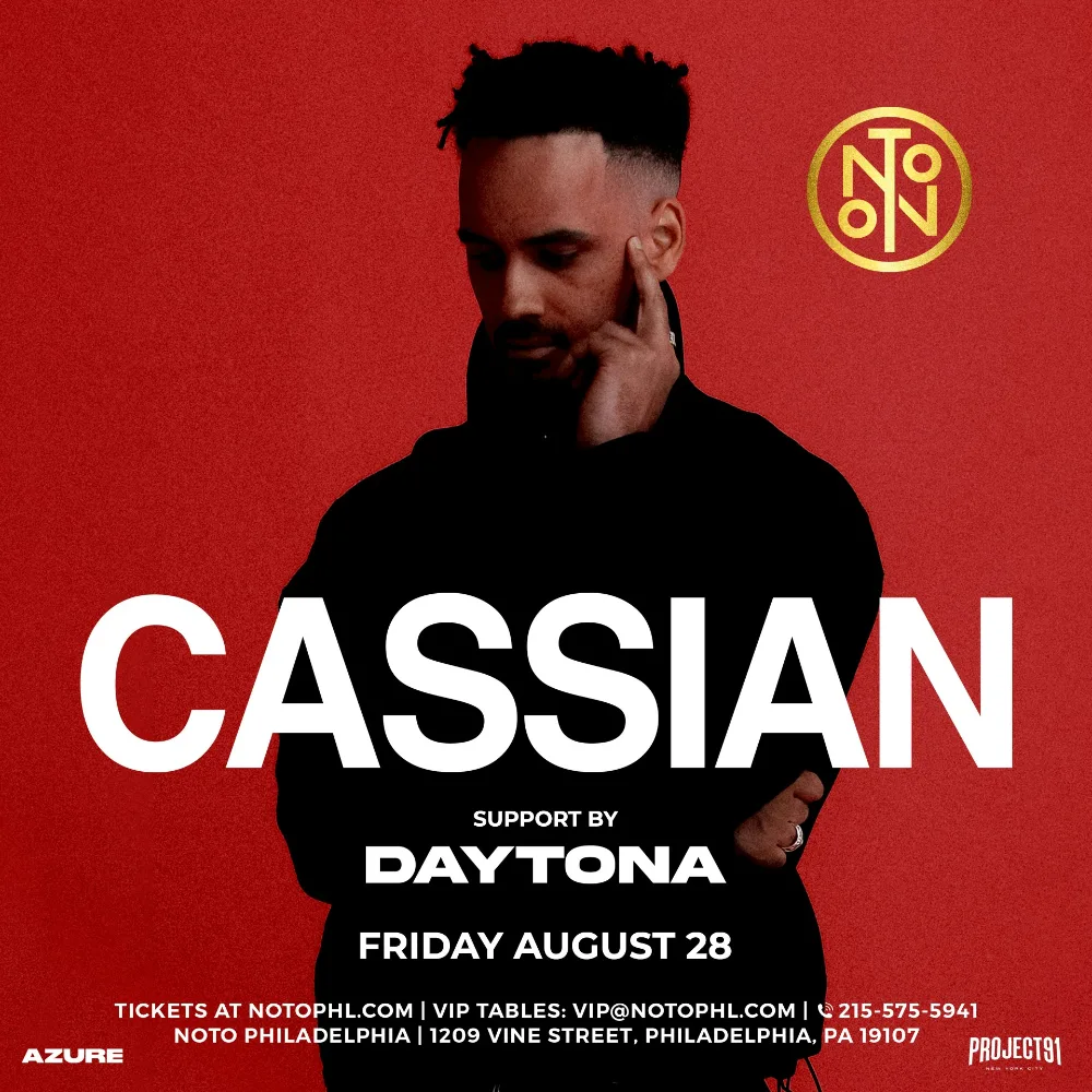 Cassian, Daytona — event flyer
