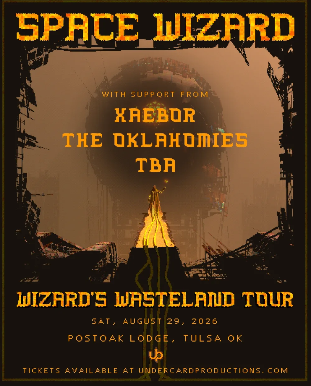 The Wizard's Wasteland Tour! — event flyer