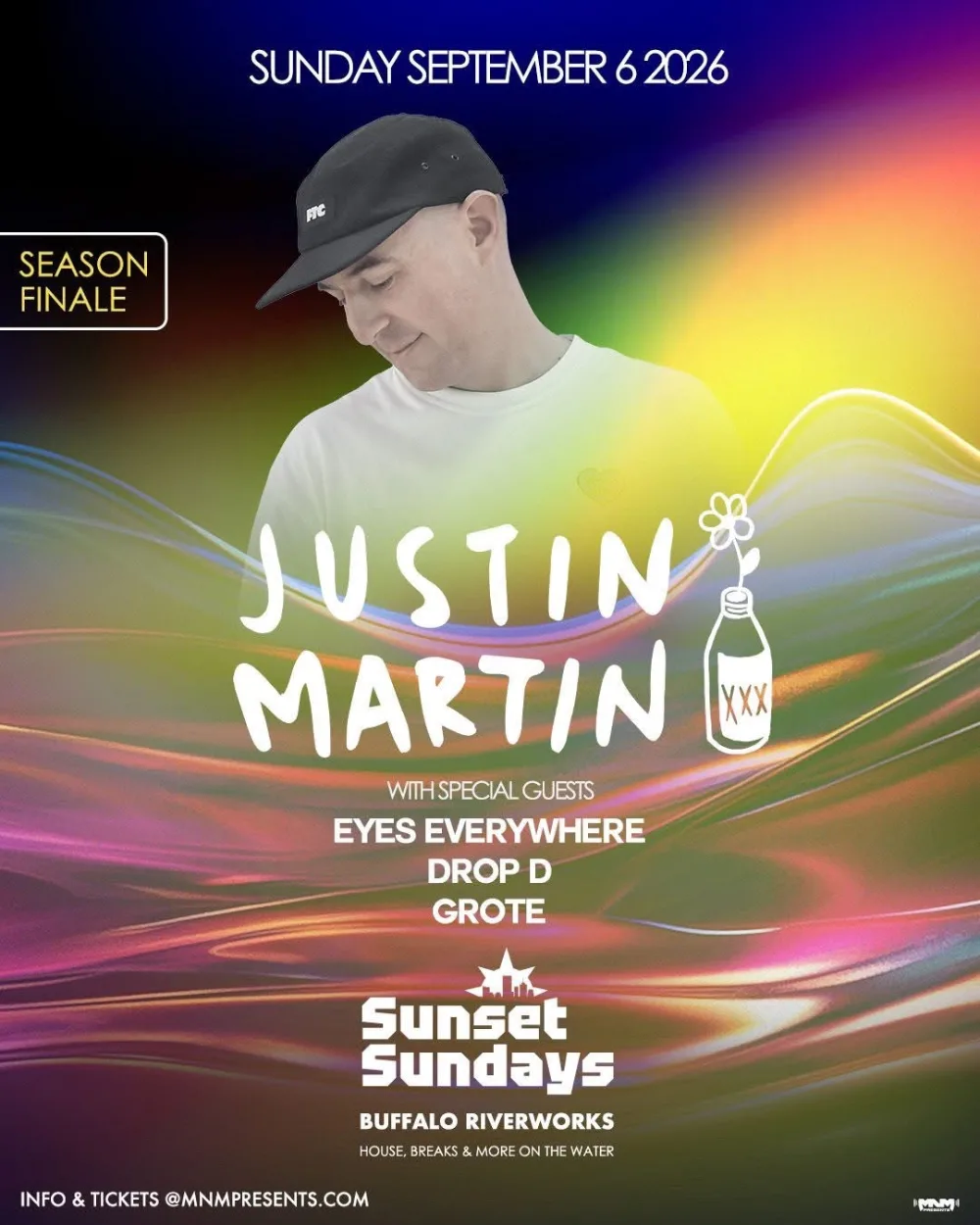 Sunset Sundays — event flyer