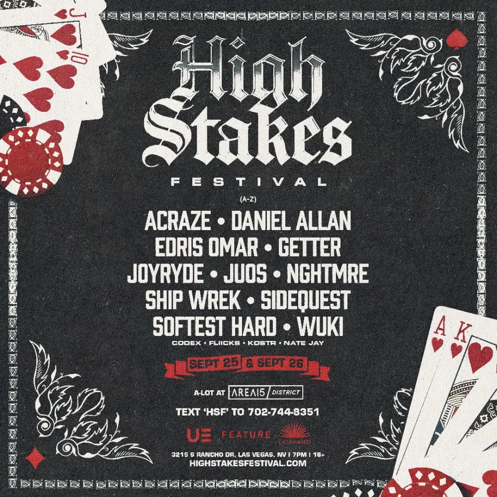 High Stakes Fest — event flyer