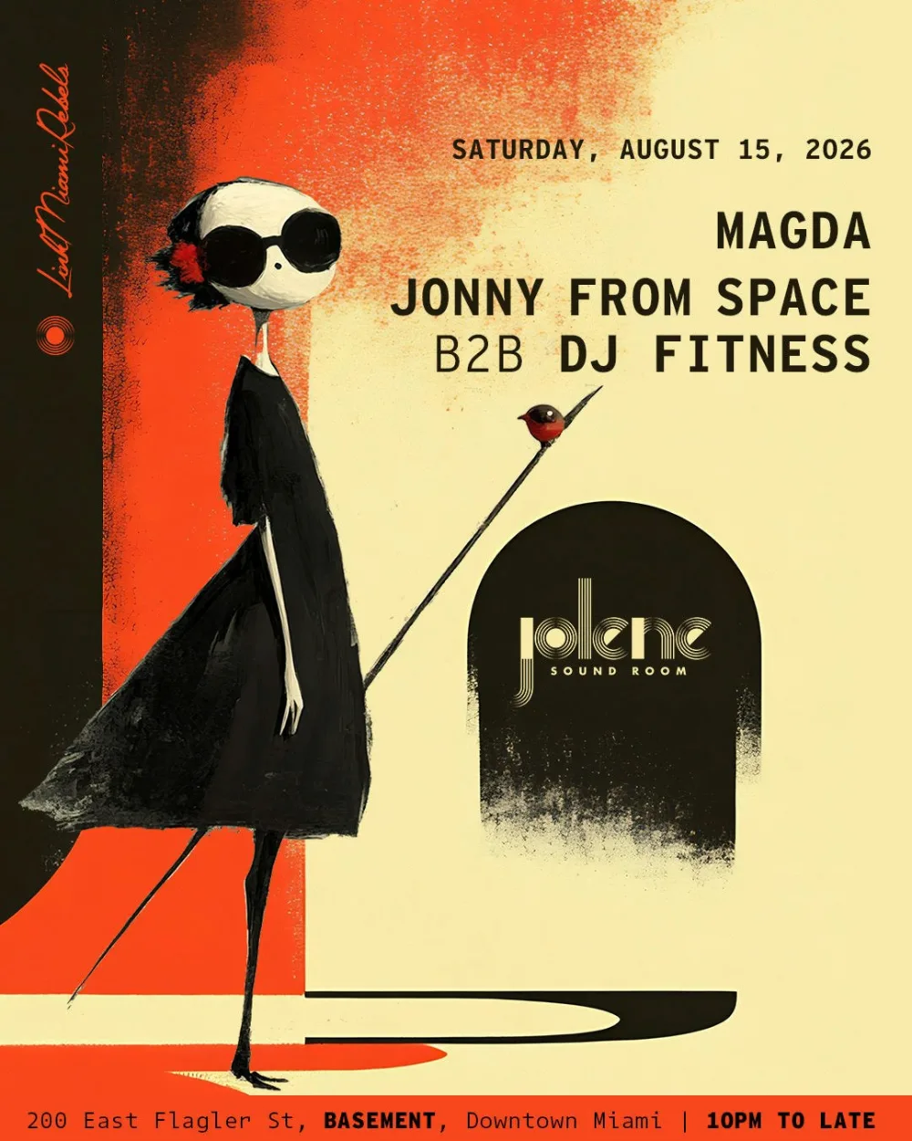 Magda — event flyer