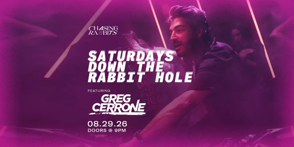 Greg Cerrone — event flyer