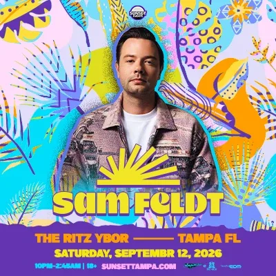 Sam Feldt — event flyer