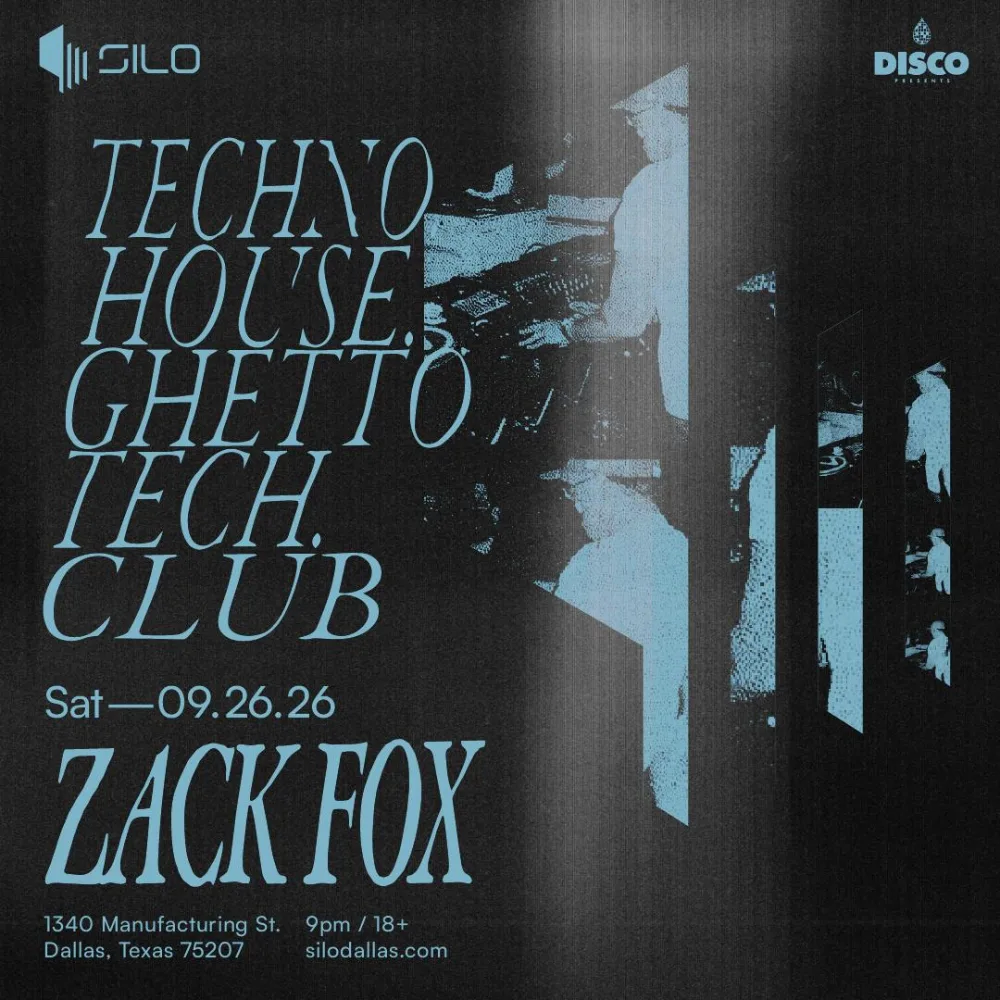 Zack Fox — event flyer