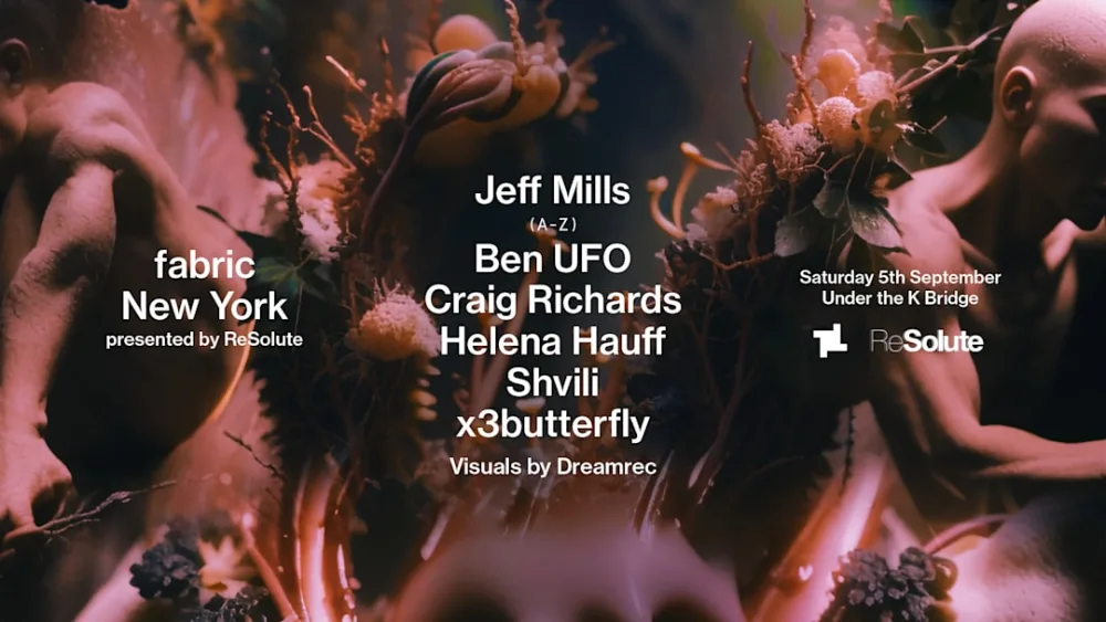 Jeff Mills, Ben UFO – Brooklyn – Sep 5 | Edmtrain