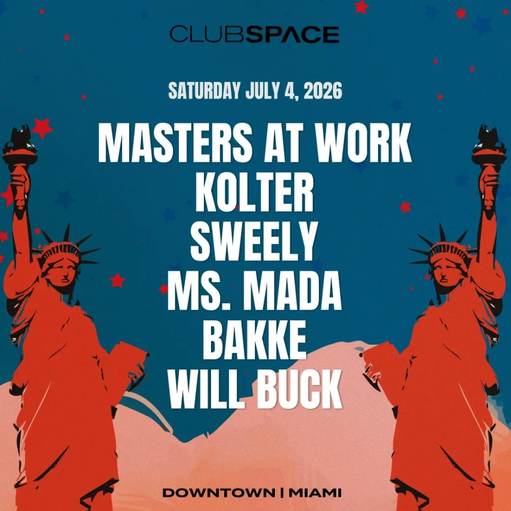 Masters At Work, Kolter – Miami – Jul 4 | Edmtrain