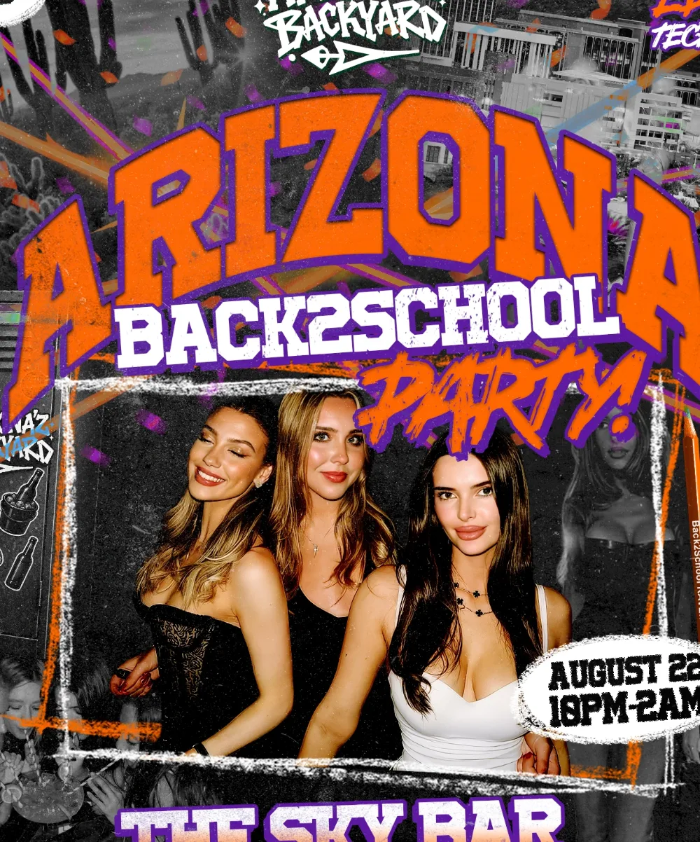 Arizona Back to School Party — event flyer