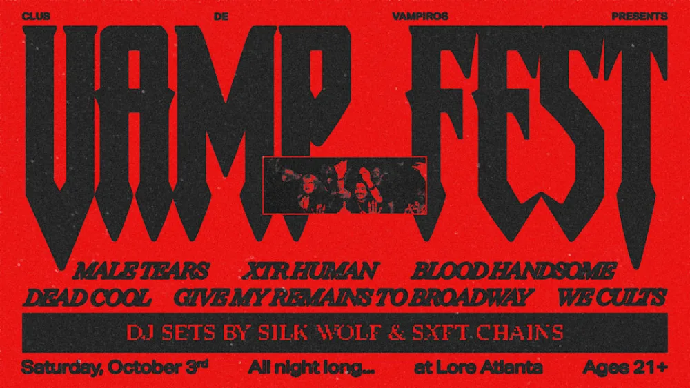 Club de Vampiros Presents — event flyer