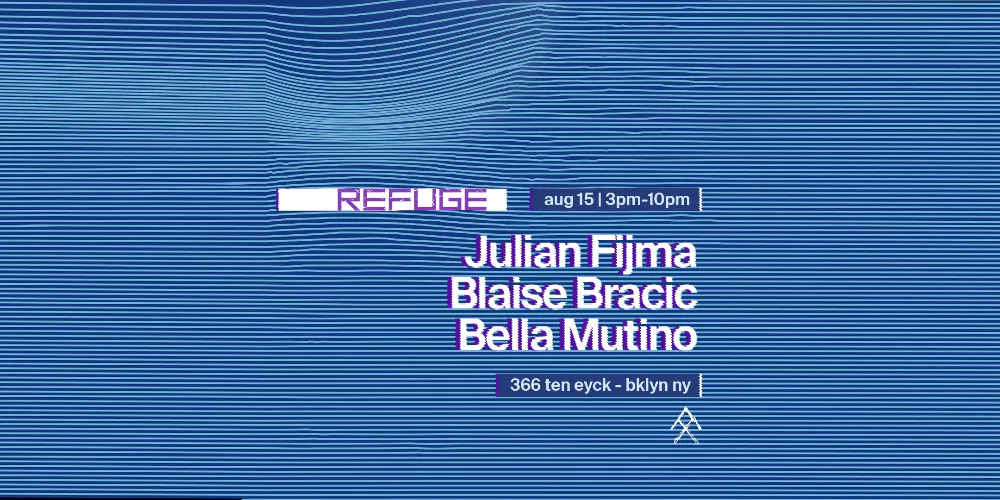 Refuge Saturday Daytime — event flyer