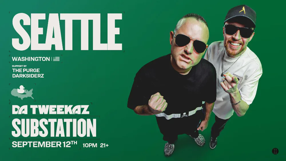 Da Tweekaz — event flyer