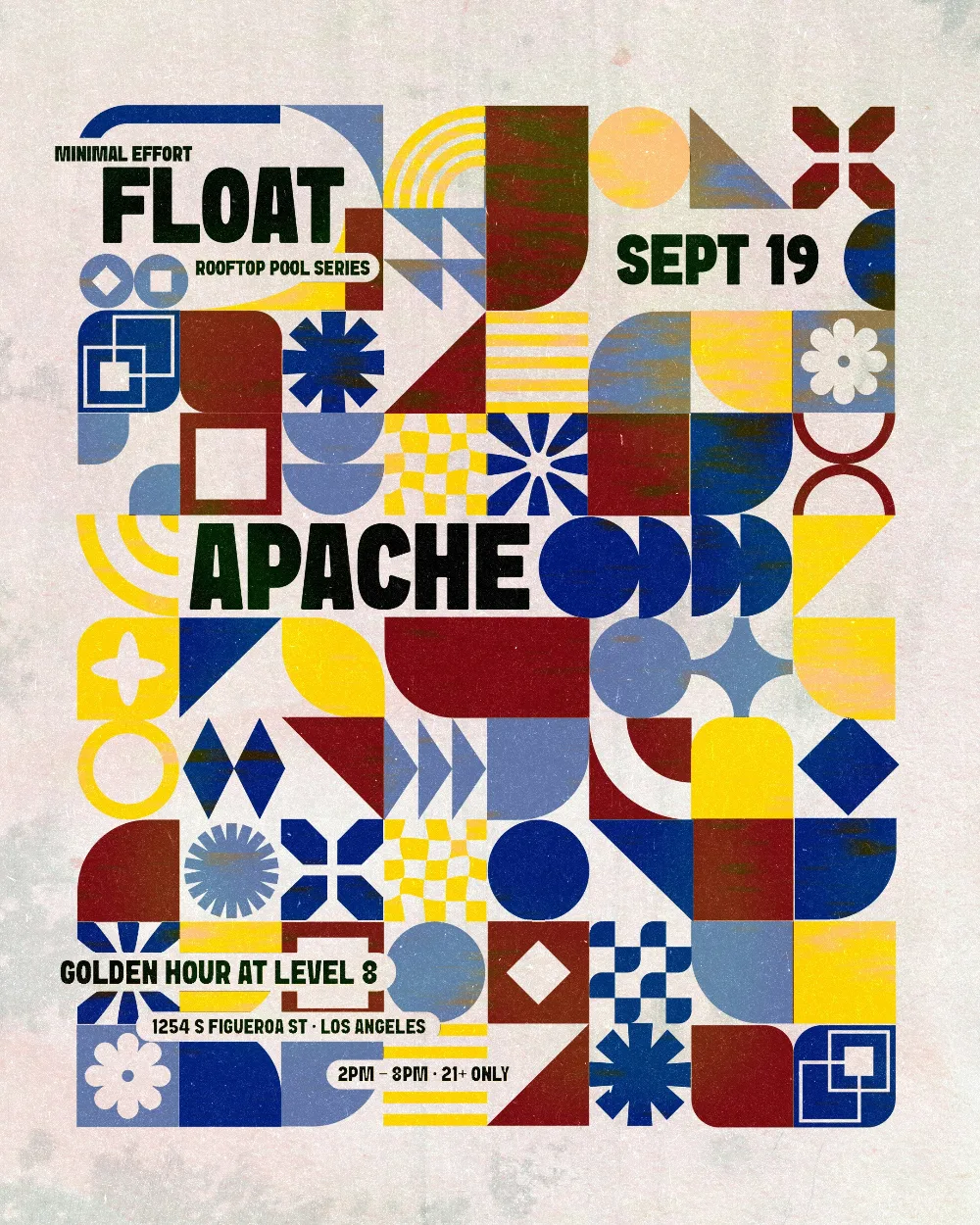 Apache — event flyer