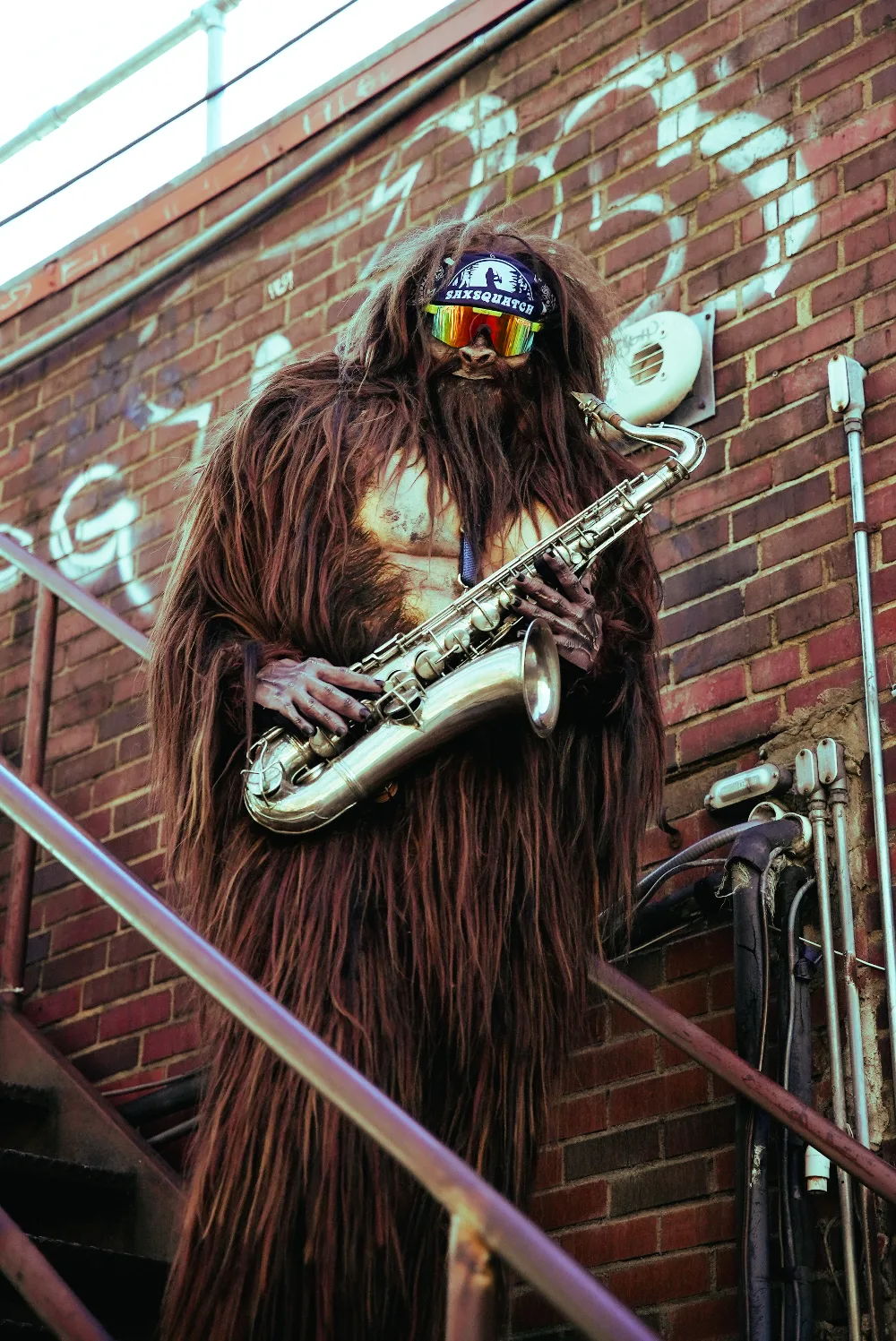 Saxsquatch — event flyer