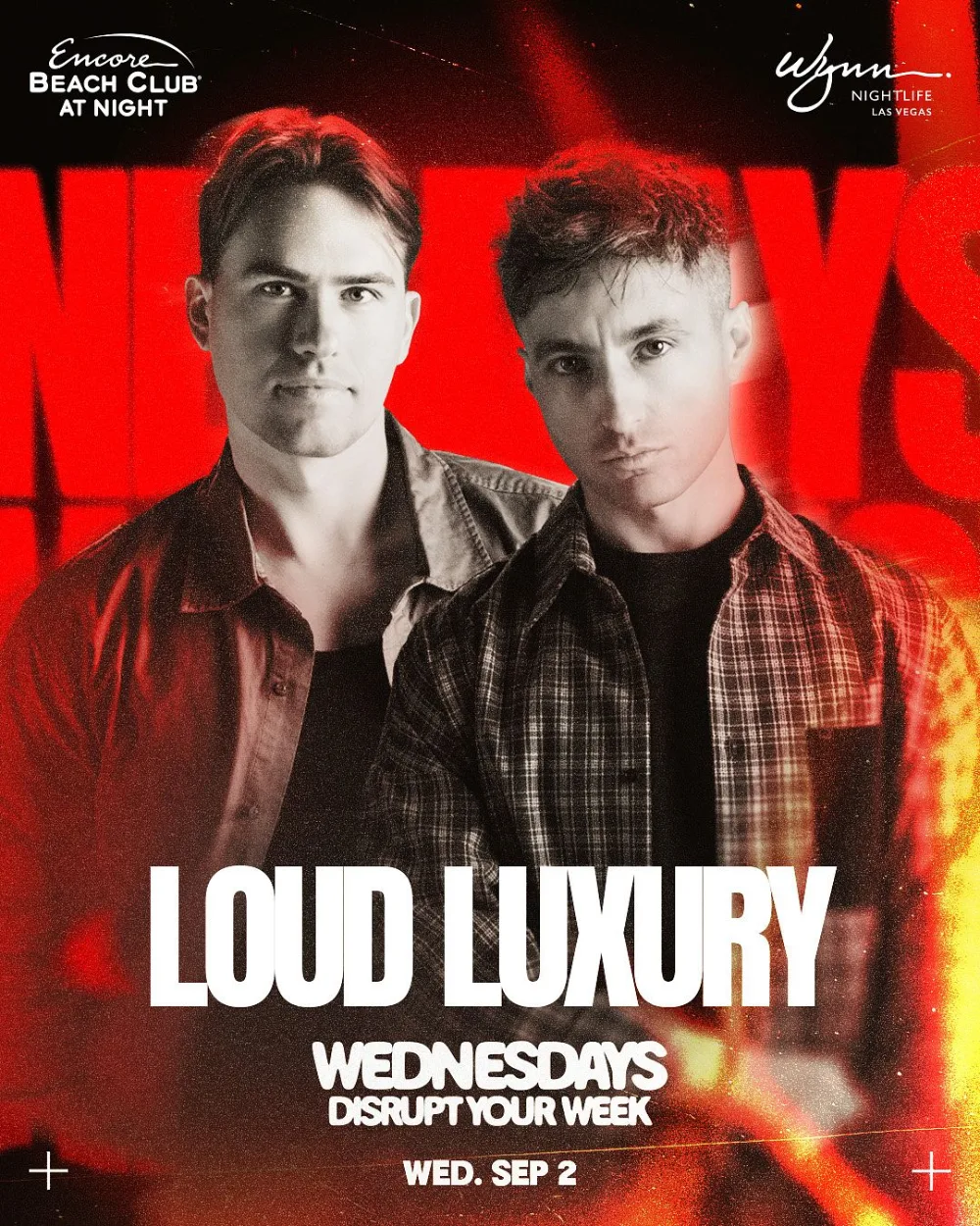 Loud Luxury — event flyer