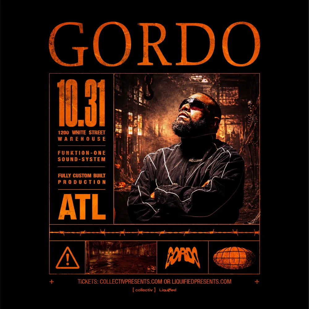 Gordo — event flyer