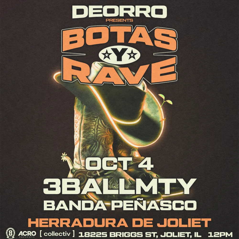 Botas y Rave — event flyer