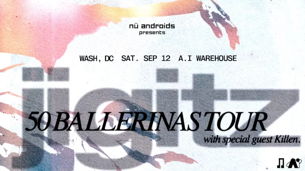 Nü Androids Presents — event flyer