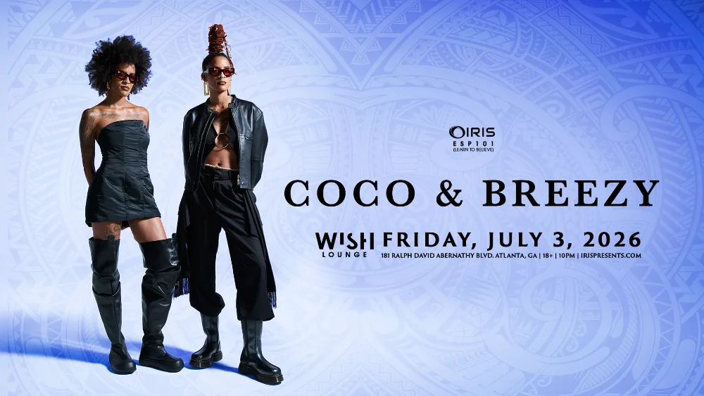 Coco & Breezy – Atlanta – Jul 3 | Edmtrain