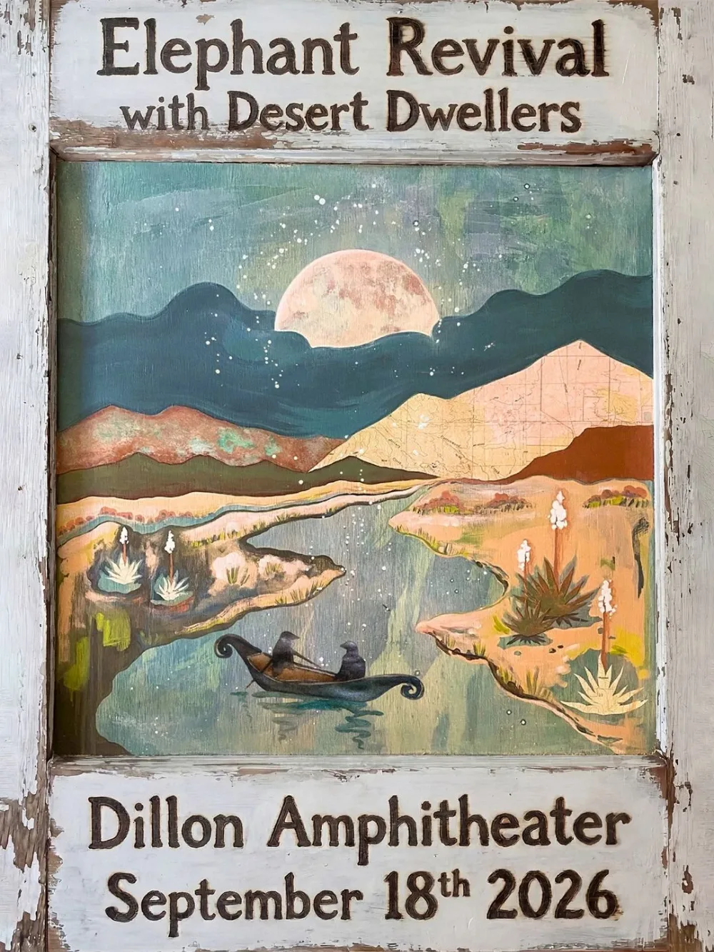 Elephant Revival, Desert Dwellers — event flyer