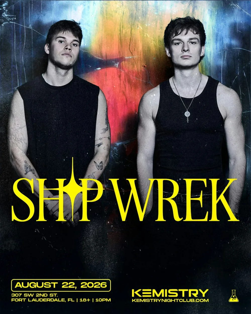 Ship Wrek — event flyer