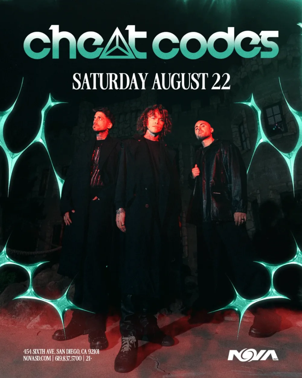 Cheat Codes — event flyer