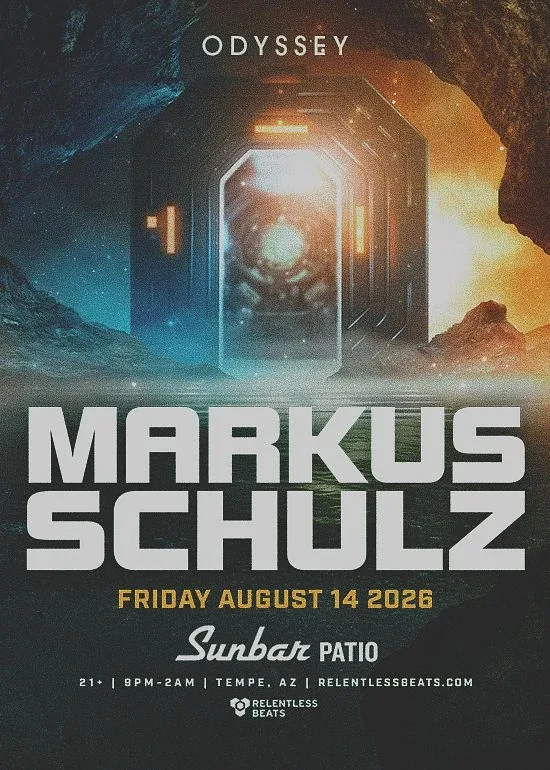 Markus Schulz — event flyer