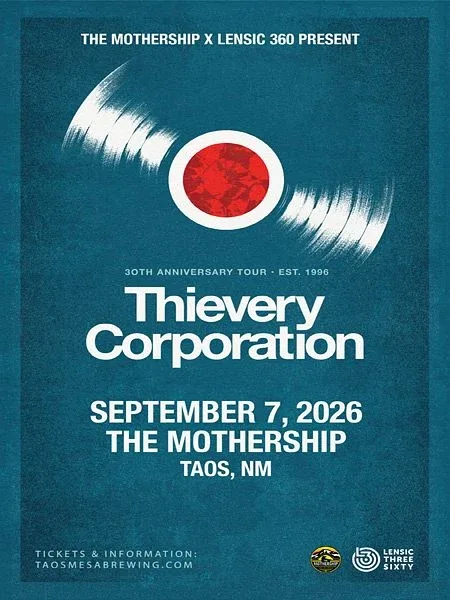 Thievery Corporation — event flyer