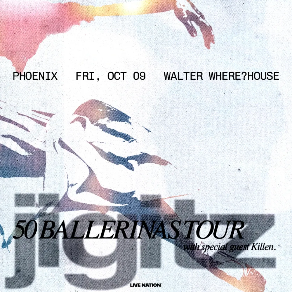 50 Ballerinas Tour — event flyer